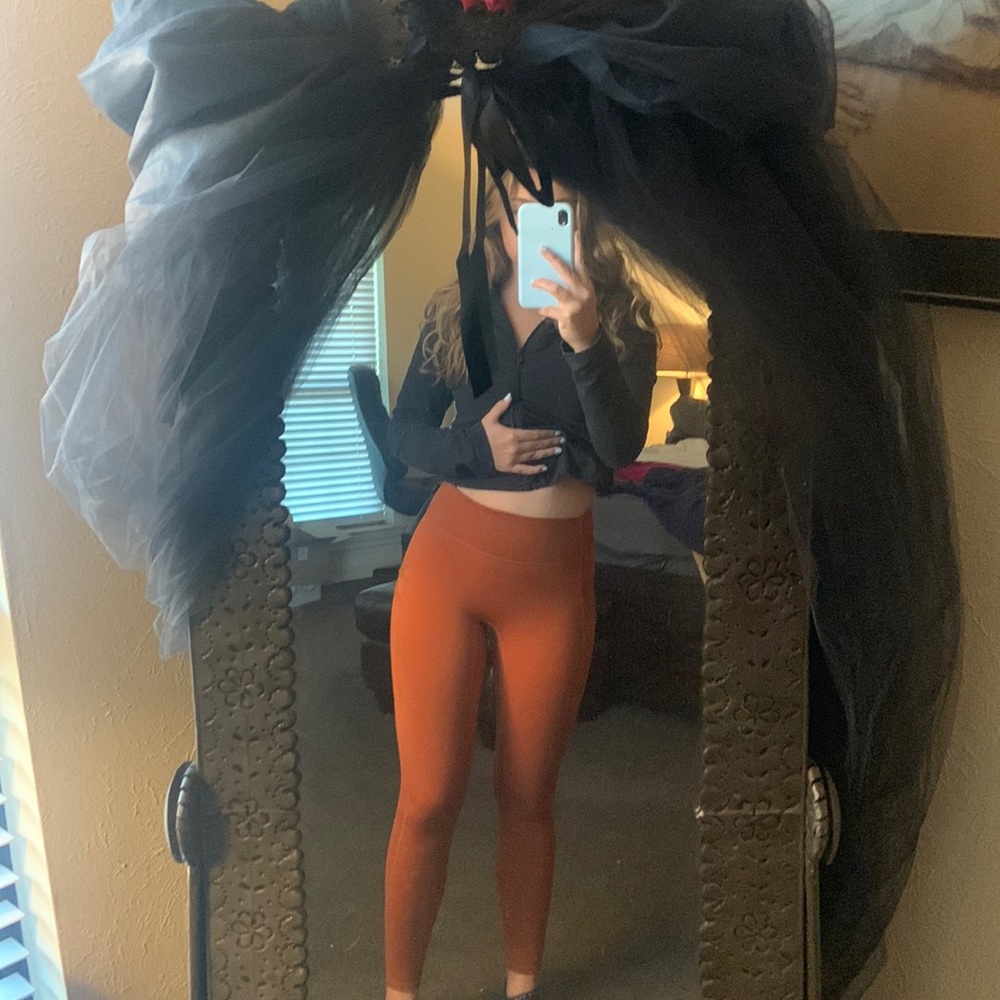 Rust Orange Fabletics Leggings